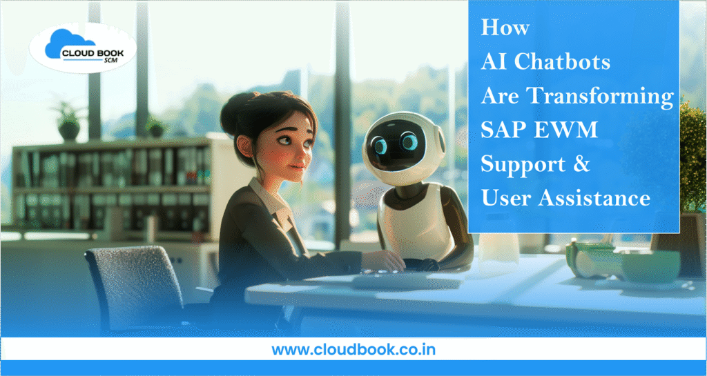 Professional and robot collaborate on SAP EWM AI support