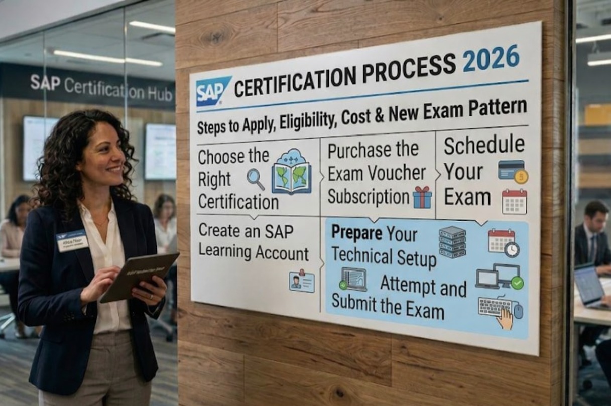 SAP Certification Process 2026: Steps to Apply, Eligibility, Cost & New Exam Pattern