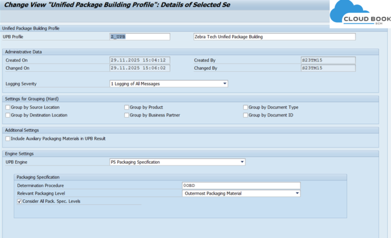 SAP TM- Unified Package Building (UPB): Transforming Packaging from ...